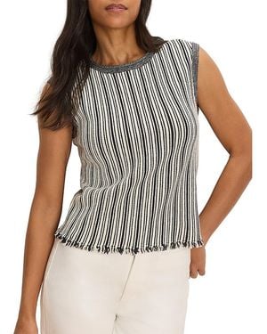 NIC+ZOE This And That Sleeveless Sweater - Gray