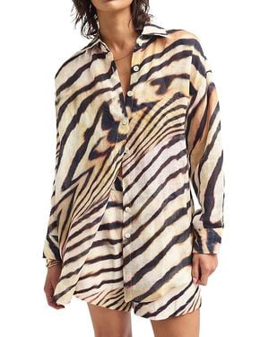 Vitamin A Playa Boyfriend Shirt - Multicolor