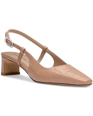 Stuart Weitzman Baby Babette Slingback Pumps - Pink