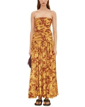 ALÉMAIS Banana Blossom Gown - Metallic