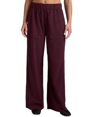 Beyond Yoga Easy Wide Leg Pants - Red