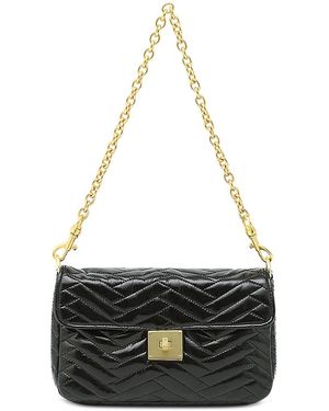Think Royln Moto Small Quilted Shoulder Bag - Black