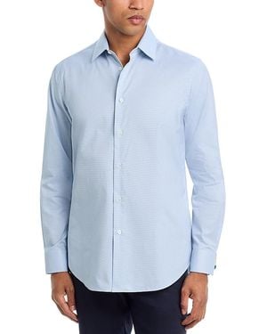 Paul Smith Textured Solid Shirt - Blue