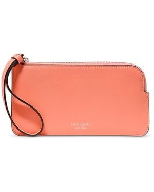 Kate Spade Zippy Smooth Wristlet - Pink