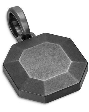 David Yurman Faceted Amulet - Gray