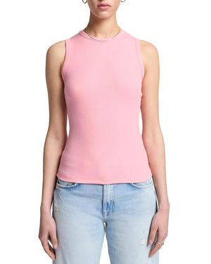 7 For All Mankind Racer Tank Top - Red