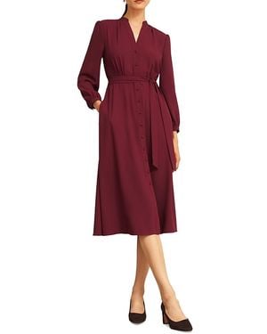 Hobbs Peony Dress - Red