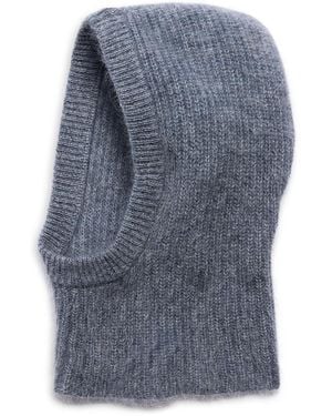 Rag & Bone Jada Brushed Cashmere Balaclava - Blue