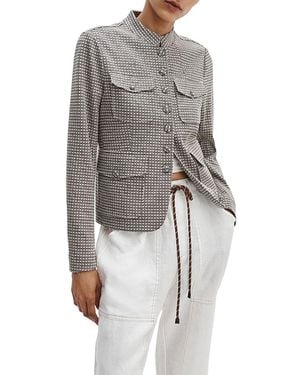 Rag & Bone Mercer Ponte Blazer - Gray