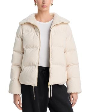 Varley Brackley Cord Puffer Jacket - Natural