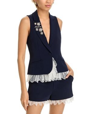 Cinq À Sept Roxie Vest - Blue
