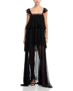 LoveShackFancy Maralee Dress - Black