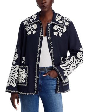 Sea Lilianna Applique Jacket - Blue
