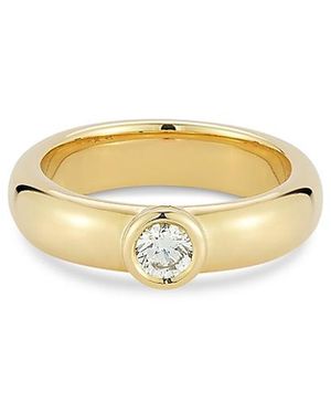 WALTERS FAITH 18K Bezel Set Diamond Ring - White