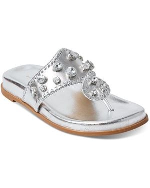 Jack Rogers Jacks Sport Embellished Comfort Sandals - White