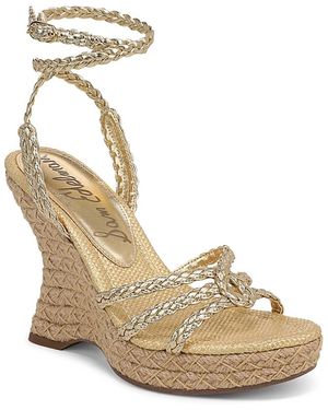 Sam Edelman Mindie Espadrille Sandals - Metallic