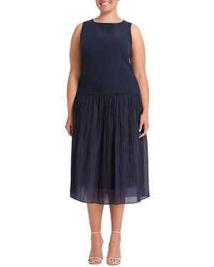 Estelle Jaylee Midi Dress - Blue