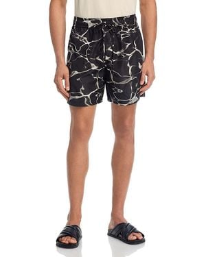 Stampd 4.4 Blackwater Swim Trunks - Blue