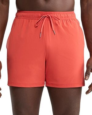 Fair Harbor Bungalow Printed 5 Swim Trunks - Red