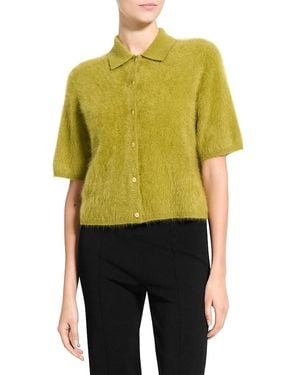 Theory Cashmere Sweater Shirt - Black