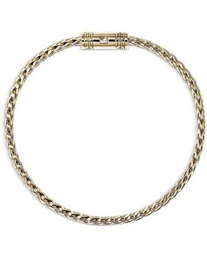 John Hardy 14K Icon Woven Link Bracelet - Metallic