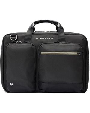Briggs & Riley Hta Medium Expandable Briefcase - Black