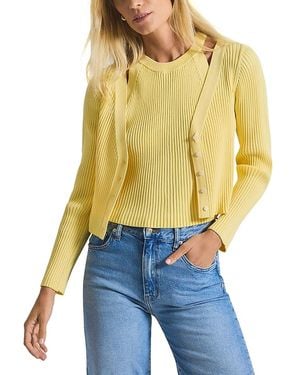 10 Crosby Derek Lam Lonnie Layered Cardigan - Blue