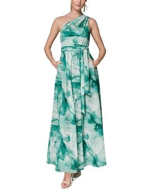 Donna Karan Asymmetrical Gown - Green