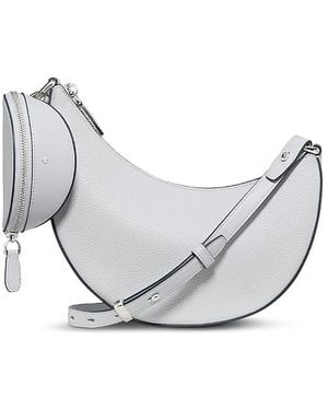 Kate Spade Duo Pebbled Leather Crossbody - Gray