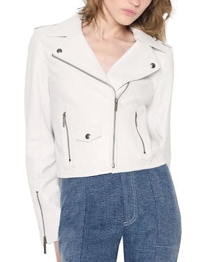 AS by DF Cult Recycled Leather Jacket - Blue