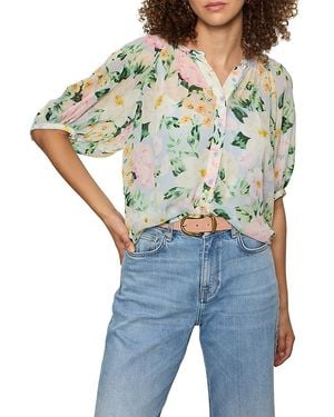 Sanctuary Favorite Girl Button Blouse - Blue