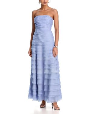 AMUR Pepper Tiered Gown - Blue