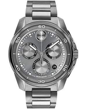 Movado Bold Verso Chronograph, 44Mm - Gray