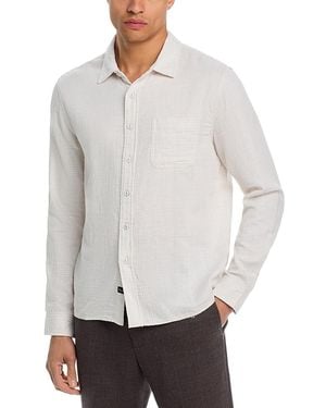 Rails Owens Relaxed Fit Woven Long Sleeve Top - White