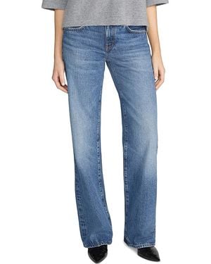 FRAME The Saturday Low Rise Straight Leg Jeans - Blue