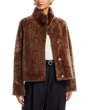 Arma Merinillo Alba Shearling Jacket - Brown