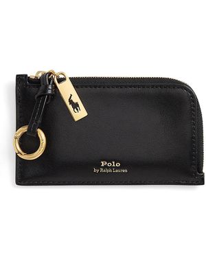 Polo Ralph Lauren Leather Card Case - Black