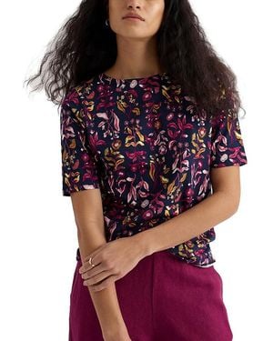 Seasalt Cornwall Poisson T-Shirt - Red