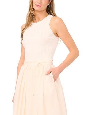 Ted Baker Colette Variegated Rib Shell Top - Pink