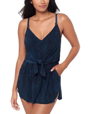 Magicsuit Billie Jean Kami One Piece Swimdress - Blue