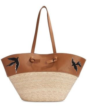Altuzarra Knot Large Basket Tote - Brown
