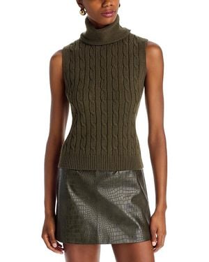 NonChalant Label Jodie Sleeveless Sweater - Green
