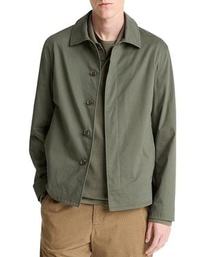 Vince Cotton Stretch Jacket - Green