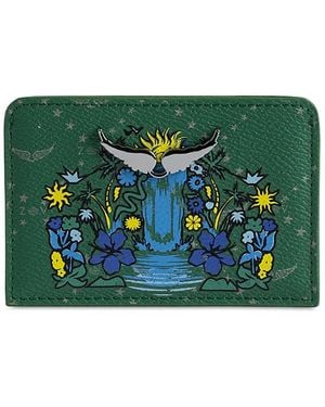 Zadig & Voltaire Pass Zv Monogram Cardholder - Green