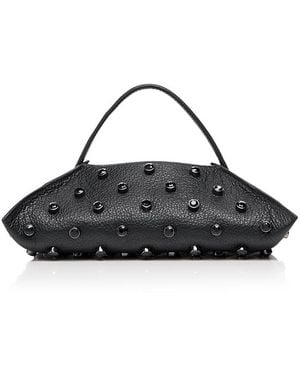 Altuzarra Origami Crystal Baguette Bag - Black