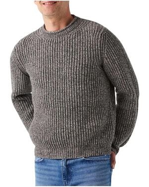 Robert Talbott Spencer Cashmere Blend Rollneck Sweater - Gray