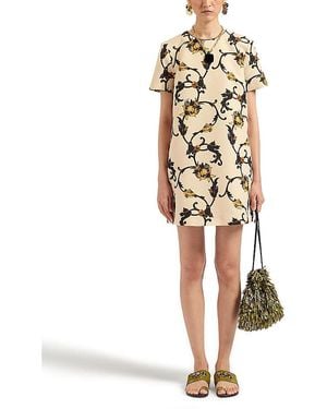 La DoubleJ Mini Swing Dress - White