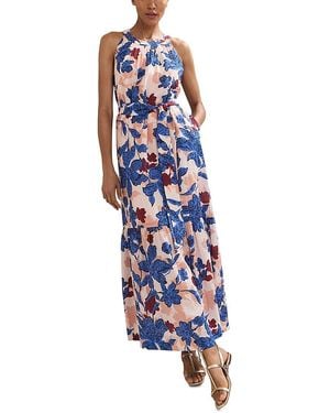 Phase Eight Runa Floral Dress - Blue