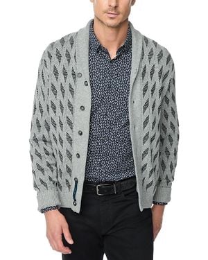 Robert Graham Ivan Cardigan Sweater - Gray