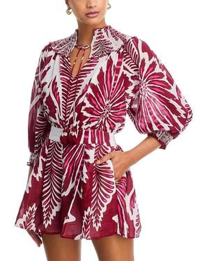 Poupette Janna Romper - Red